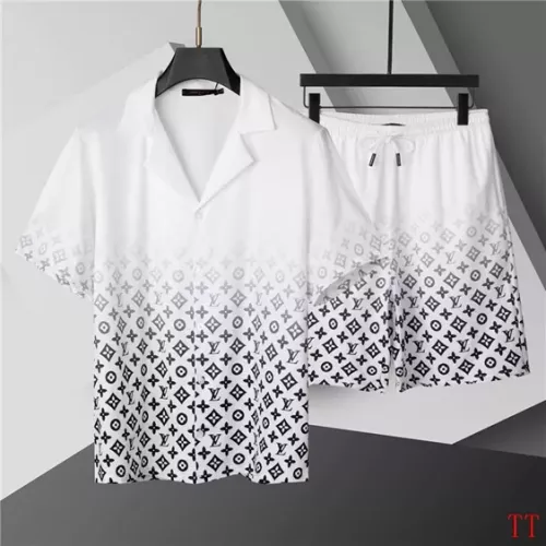 Louis Vuitton LV Tracksuits Short Sleeved For Men #1323351 $60.00 USD, Wholesale Replica Louis Vuitton LV Tracksuits