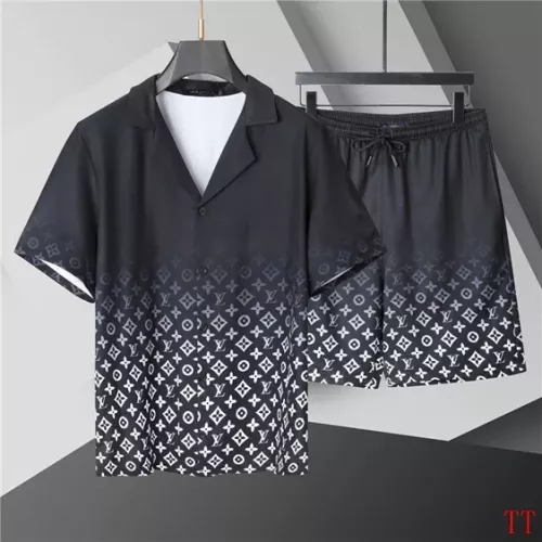 Louis Vuitton LV Tracksuits Short Sleeved For Men #1323352 $60.00 USD, Wholesale Replica Louis Vuitton LV Tracksuits