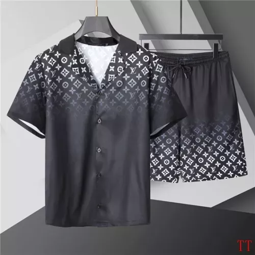 Louis Vuitton LV Tracksuits Short Sleeved For Men #1323354 $60.00 USD, Wholesale Replica Louis Vuitton LV Tracksuits