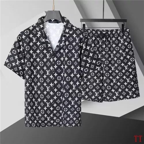 Louis Vuitton LV Tracksuits Short Sleeved For Men #1323355 $60.00 USD, Wholesale Replica Louis Vuitton LV Tracksuits
