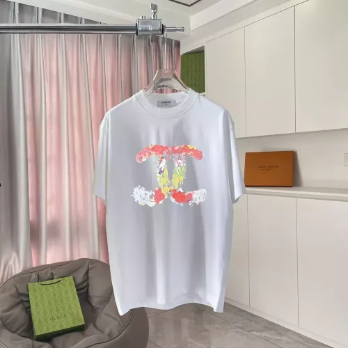 Chanel T-Shirts Short Sleeved For Unisex #1323384 $42.00 USD, Wholesale Replica Chanel T-Shirts
