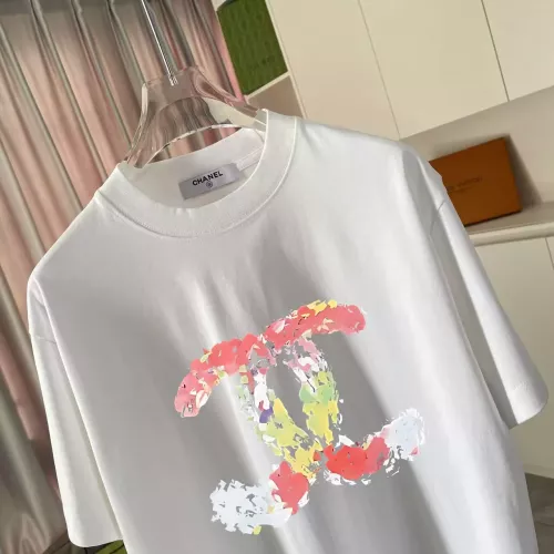 Replica Chanel T-Shirts Short Sleeved For Unisex #1323384 $42.00 USD for Wholesale