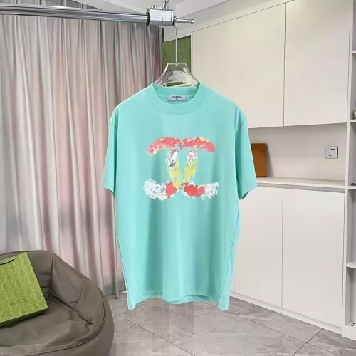 Chanel T-Shirts Short Sleeved For Unisex #1323385 $42.00 USD, Wholesale Replica Chanel T-Shirts