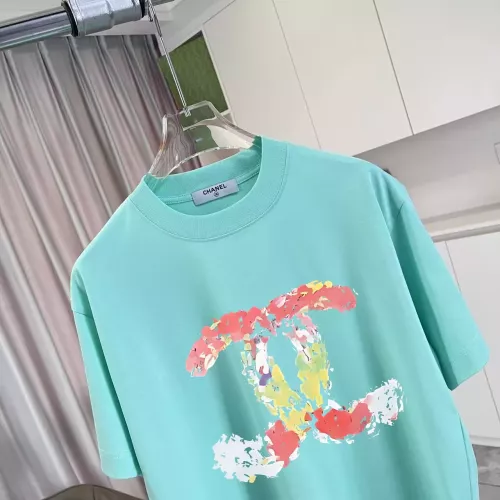 Replica Chanel T-Shirts Short Sleeved For Unisex #1323385 $42.00 USD for Wholesale