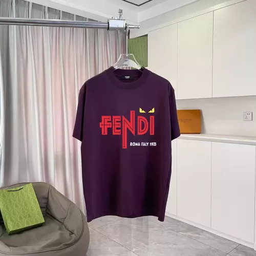 Fendi T-Shirts Short Sleeved For Unisex #1323399 $42.00 USD, Wholesale Replica Fendi T-Shirts