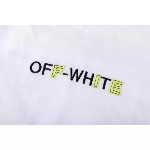 Replica Off-White T-Shirts Short Sleeved For Unisex #1323450 $34.00 USD for Wholesale