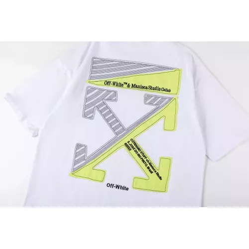 Replica Off-White T-Shirts Short Sleeved For Unisex #1323450 $34.00 USD for Wholesale