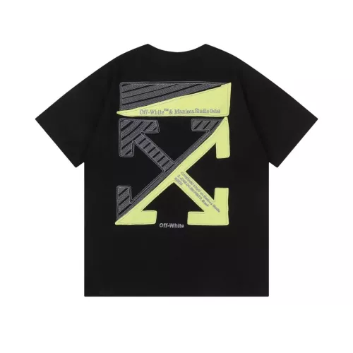 Off-White T-Shirts Short Sleeved For Unisex #1323451 $34.00 USD, Wholesale Replica Off-White T-Shirts