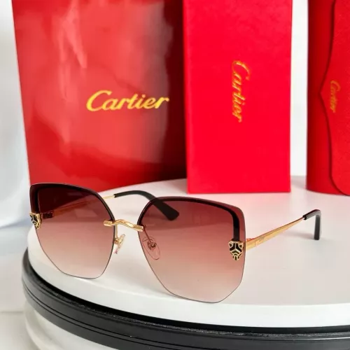 Cartier AAA Quality Sunglassess #1323499 $48.00 USD, Wholesale Replica Cartier AAA Quality Sunglassess