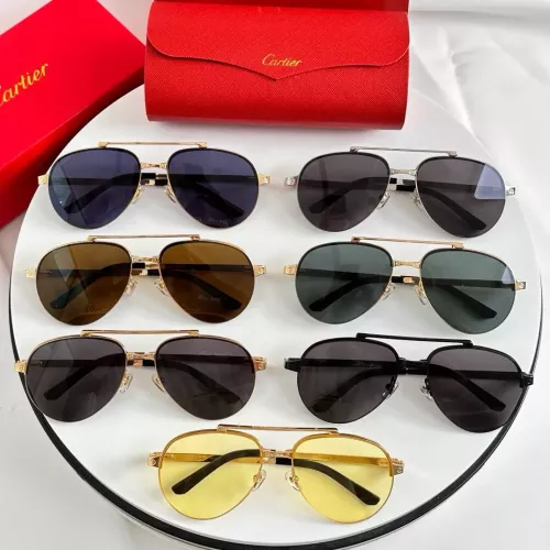 Replica Cartier AAA Quality Sunglassess #1323511 $52.00 USD for Wholesale