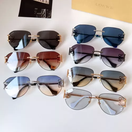 Replica LOEWE AAA Quality Sunglasses #1323582 $60.00 USD for Wholesale