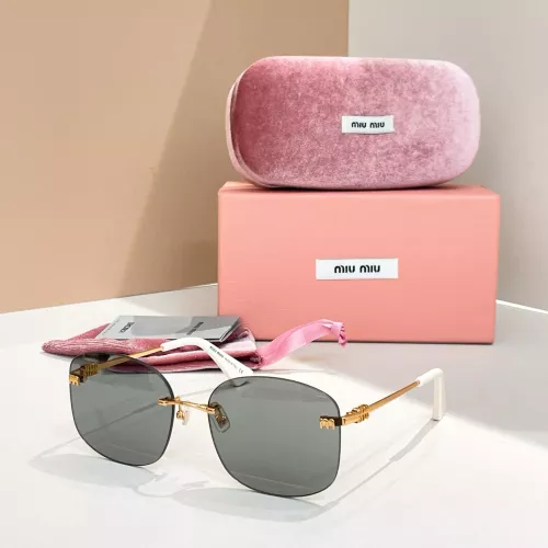 MIU MIU AAA Quality Sunglasses #1323608 $60.00 USD, Wholesale Replica MIU MIU AAA Sunglasses