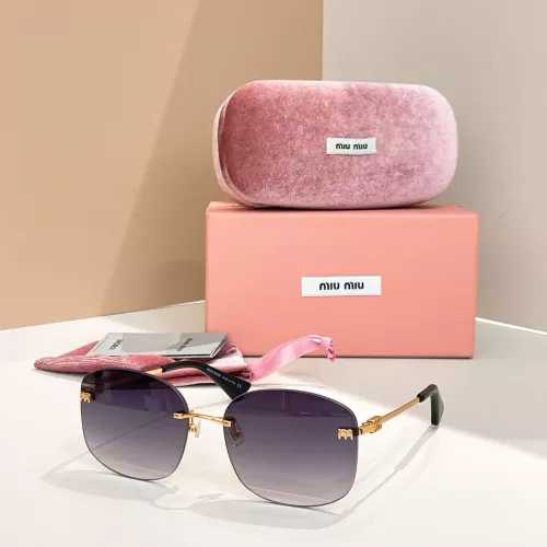 MIU MIU AAA Quality Sunglasses #1323609 $60.00 USD, Wholesale Replica MIU MIU AAA Sunglasses