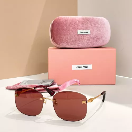 MIU MIU AAA Quality Sunglasses #1323612 $60.00 USD, Wholesale Replica MIU MIU AAA Sunglasses