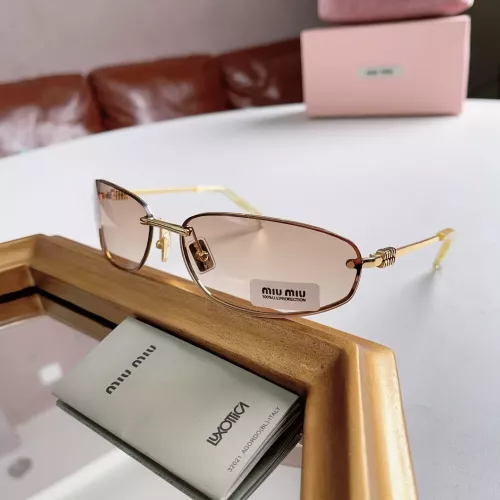 MIU MIU AAA Quality Sunglasses #1323618 $60.00 USD, Wholesale Replica MIU MIU AAA Sunglasses