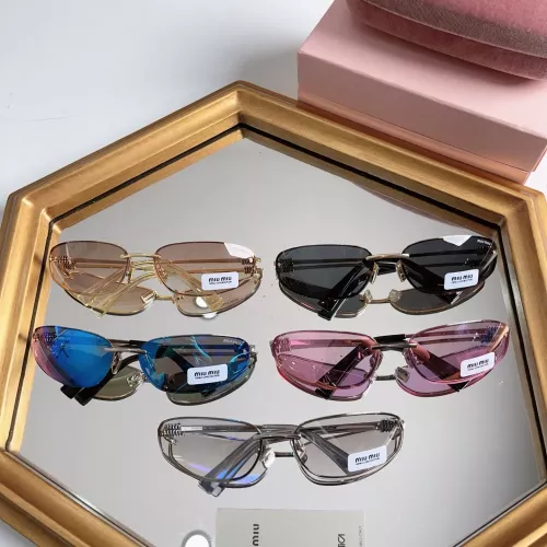 Replica MIU MIU AAA Quality Sunglasses #1323618 $60.00 USD for Wholesale