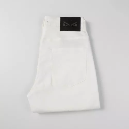 Replica Fendi Jeans For Men #1323629 $42.00 USD for Wholesale