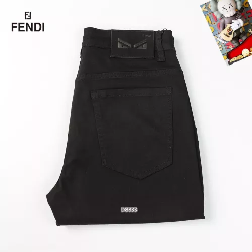 Replica Fendi Jeans For Men #1323630 $42.00 USD for Wholesale