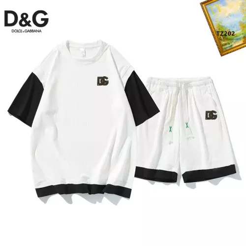Dolce &amp; Gabbana D&amp;G Tracksuits Short Sleeved For Men #1323651 $48.00 USD, Wholesale Replica Dolce &amp; Gabbana D&amp;G Tracksuits