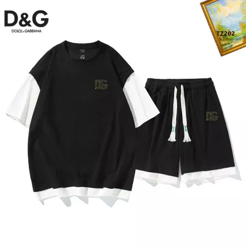 Dolce &amp; Gabbana D&amp;G Tracksuits Short Sleeved For Men #1323653 $48.00 USD, Wholesale Replica Dolce &amp; Gabbana D&amp;G Tracksuits