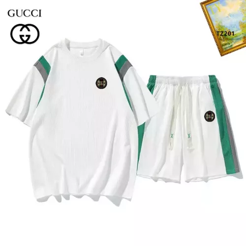 Gucci Tracksuits Short Sleeved For Men #1323663 $48.00 USD, Wholesale Replica Gucci Tracksuits