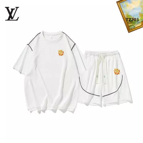 Louis Vuitton LV Tracksuits Short Sleeved For Men #1323667 $48.00 USD, Wholesale Replica Louis Vuitton LV Tracksuits