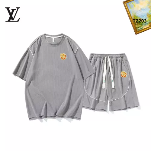 Louis Vuitton LV Tracksuits Short Sleeved For Men #1323668 $48.00 USD, Wholesale Replica Louis Vuitton LV Tracksuits