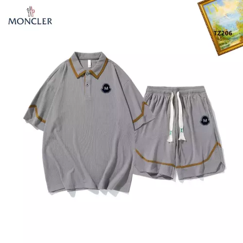 Moncler Tracksuits Short Sleeved For Men #1323677 $48.00 USD, Wholesale Replica Moncler Tracksuits