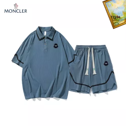 Moncler Tracksuits Short Sleeved For Men #1323678 $48.00 USD, Wholesale Replica Moncler Tracksuits