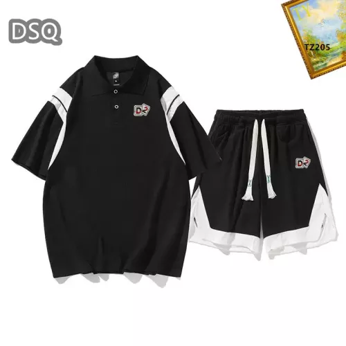 Dsquared Tracksuits Short Sleeved For Men #1323681 $48.00 USD, Wholesale Replica Dsquared Tracksuits