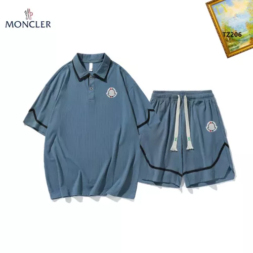Moncler Tracksuits Short Sleeved For Men #1323684 $48.00 USD, Wholesale Replica Moncler Tracksuits