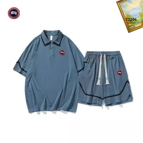 Canada Goose Tracksuits Short Sleeved For Men #1323690 $48.00 USD, Wholesale Replica Canada Goose Tracksuits