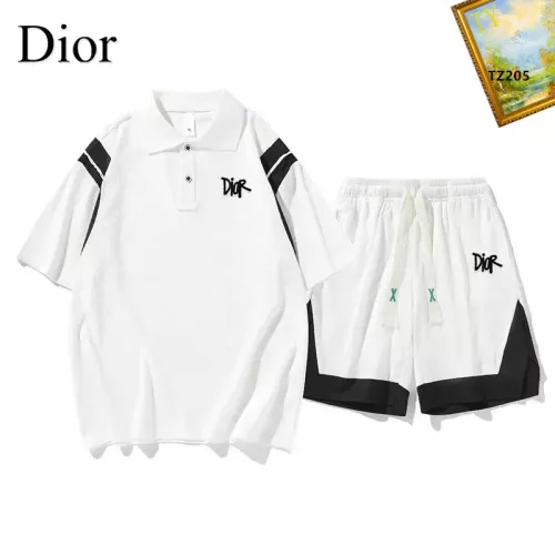 Christian Dior Tracksuits Short Sleeved For Men #1323692 $48.00 USD, Wholesale Replica Christian Dior Tracksuits