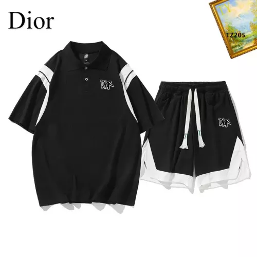 Christian Dior Tracksuits Short Sleeved For Men #1323693 $48.00 USD, Wholesale Replica Christian Dior Tracksuits