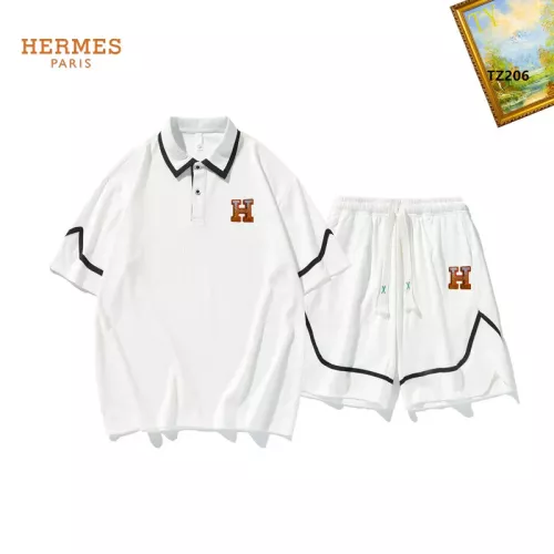 Hermes Tracksuits Short Sleeved For Men #1323694 $48.00 USD, Wholesale Replica Hermes Tracksuits