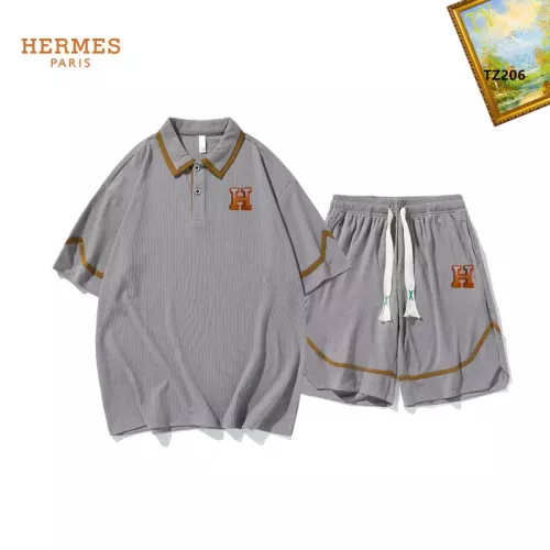 Hermes Tracksuits Short Sleeved For Men #1323695 $48.00 USD, Wholesale Replica Hermes Tracksuits