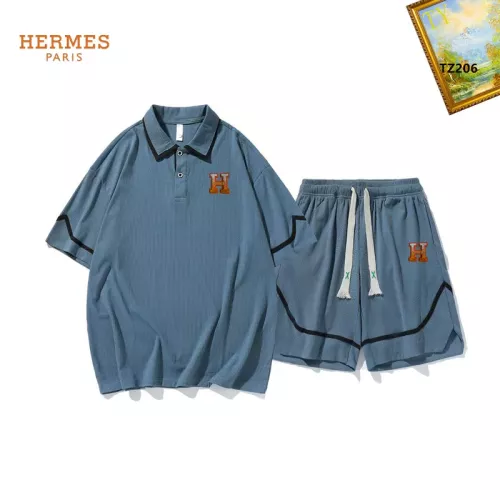 Hermes Tracksuits Short Sleeved For Men #1323696 $48.00 USD, Wholesale Replica Hermes Tracksuits