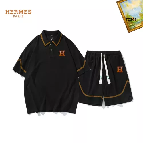 Hermes Tracksuits Short Sleeved For Men #1323697 $48.00 USD, Wholesale Replica Hermes Tracksuits