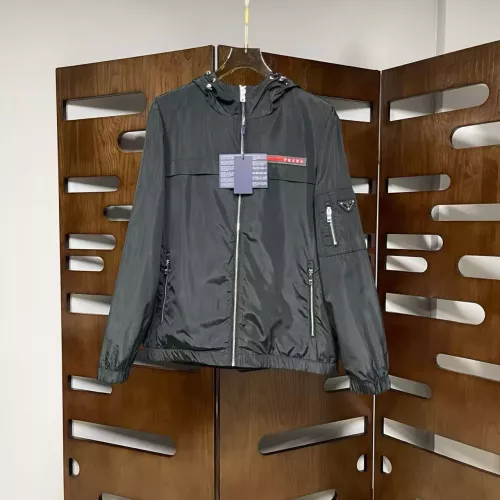 Prada Jackets Long Sleeved For Men #1323706 $98.00 USD, Wholesale Replica Prada Jackets