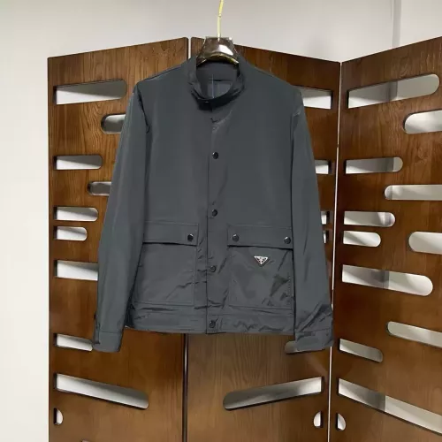 Prada Jackets Long Sleeved For Men #1323709 $92.00 USD, Wholesale Replica Prada Jackets