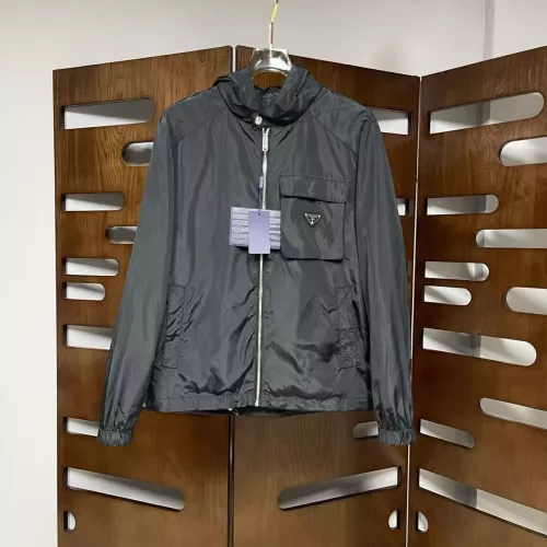 Prada Jackets Long Sleeved For Men #1323712 $92.00 USD, Wholesale Replica Prada Jackets