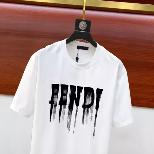 Replica Fendi T-Shirts Short Sleeved For Unisex #1323741 $42.00 USD for Wholesale