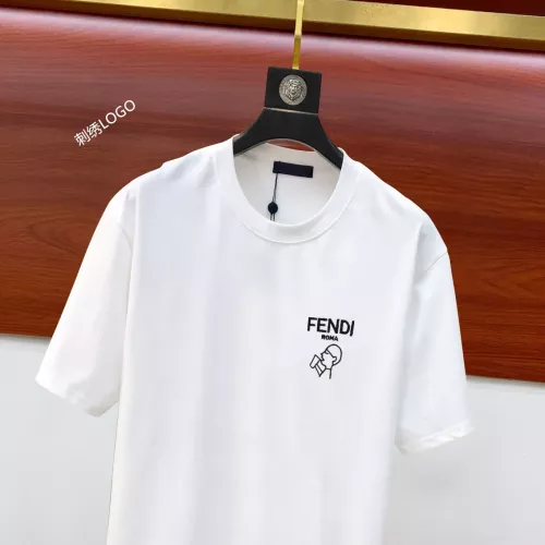 Replica Fendi T-Shirts Short Sleeved For Unisex #1323752 $42.00 USD for Wholesale