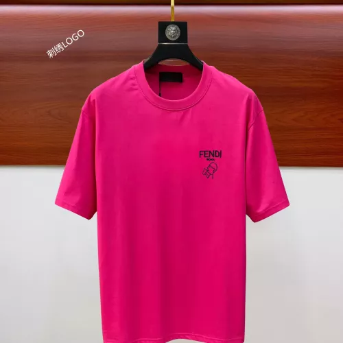 Fendi T-Shirts Short Sleeved For Unisex #1323753 $42.00 USD, Wholesale Replica Fendi T-Shirts