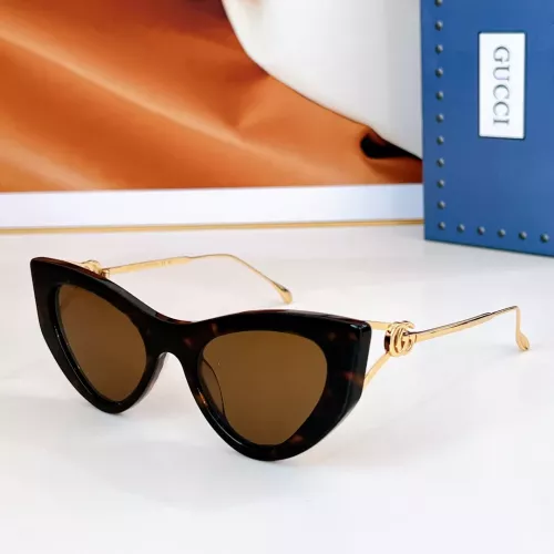 Gucci AAA Quality Sunglasses #1323841 $60.00 USD, Wholesale Replica Gucci AAA Quality Sunglasses