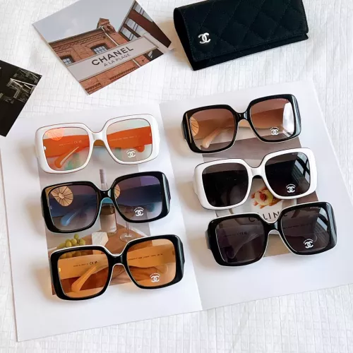 Replica Chanel AAA Quality Sunglasses #1323951 $60.00 USD for Wholesale