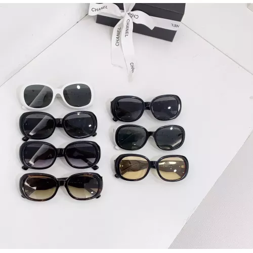 Replica Chanel AAA Quality Sunglasses #1323970 $60.00 USD for Wholesale