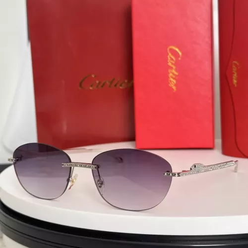 Cartier AAA Quality Sunglassess #1323981 $64.00 USD, Wholesale Replica Cartier AAA Quality Sunglassess