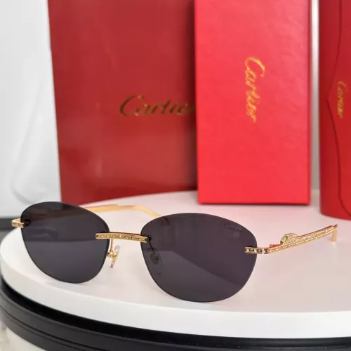Cartier AAA Quality Sunglassess #1323983 $64.00 USD, Wholesale Replica Cartier AAA Quality Sunglassess