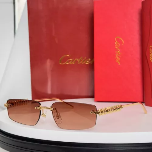 Cartier AAA Quality Sunglassess #1323997 $45.00 USD, Wholesale Replica Cartier AAA Quality Sunglassess